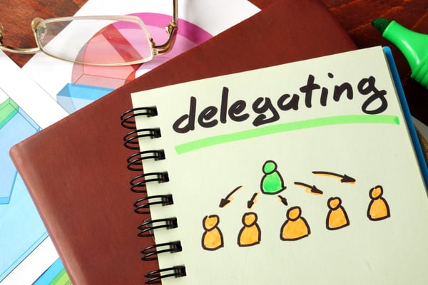 delegate tasks prioritize at work