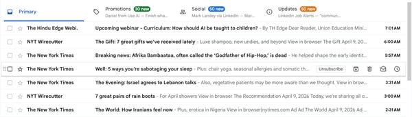 spam filtering on gmail