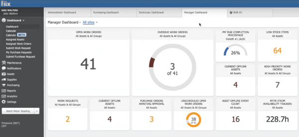 CMMS Software: FIIX CMMS