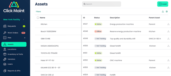 CMMS Software: Click Maint CMMS