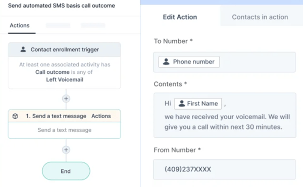 SMS marketing software - JustCall