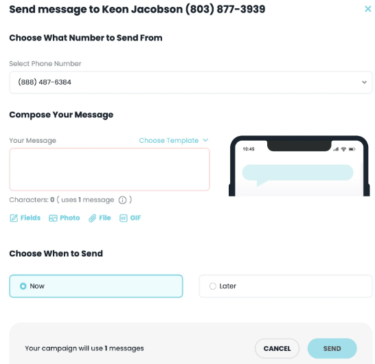 SMS marketing software - Textedly