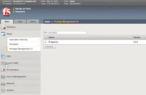 Load balancing software: F5 NGINX Ingress Controller