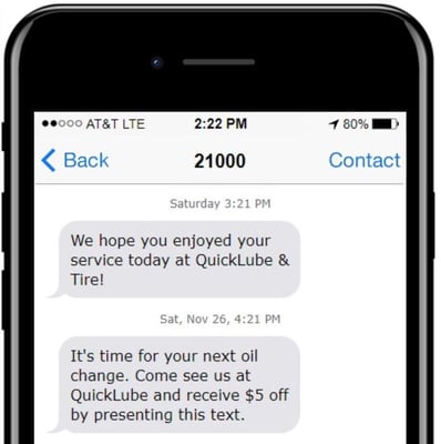 sms marketing ideas