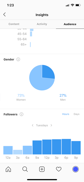 instagram follower insights