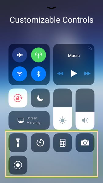 iphone-control-center-customized
