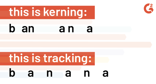 kerning vs tracking