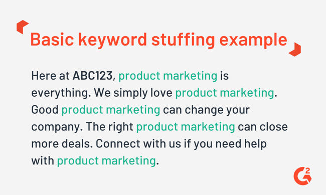 Keyword Stuffing Your Content Avoid It At All Costs Keyword Stuffing Your Content Avoid It At All Costs