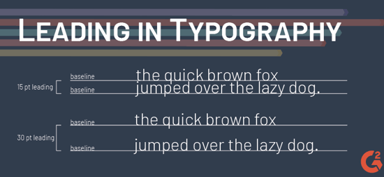 leading in typography