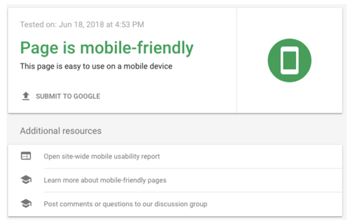 Google-mobile-friendly-test