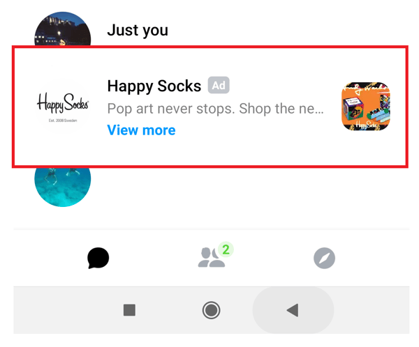 happy socks fb msg