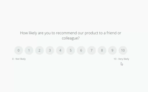 leave a review animation