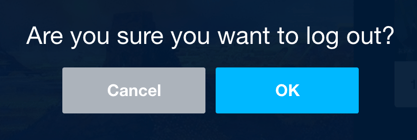 logging out of tumblr