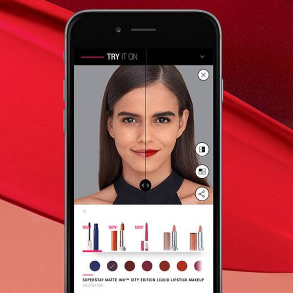 Virtual makeup try on by L'Oreal