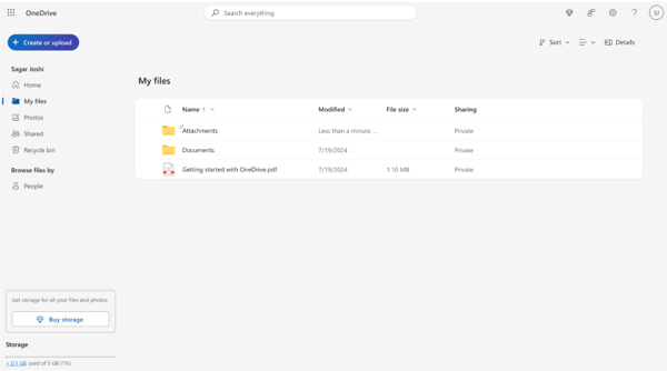 microsoft onedrive