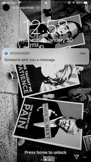 Secret Conversation Notification