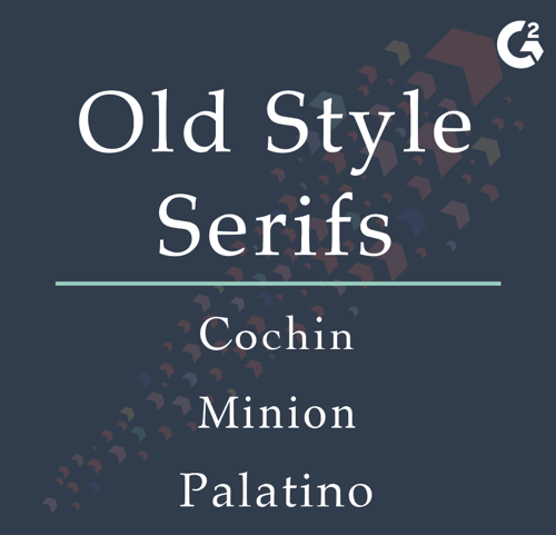 old style serif examples