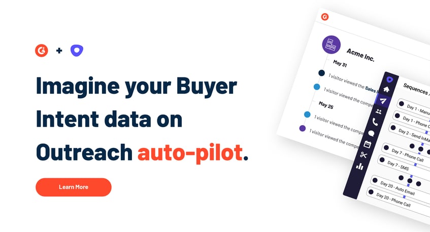 Build Accurate, Effective Sales Sequences With G2 + Outreach