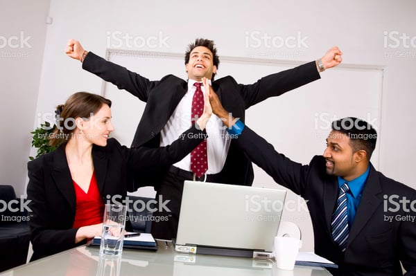 over the top celebration