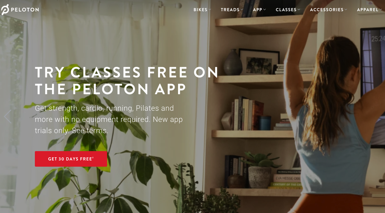 call to action in an essay example peloton cta
