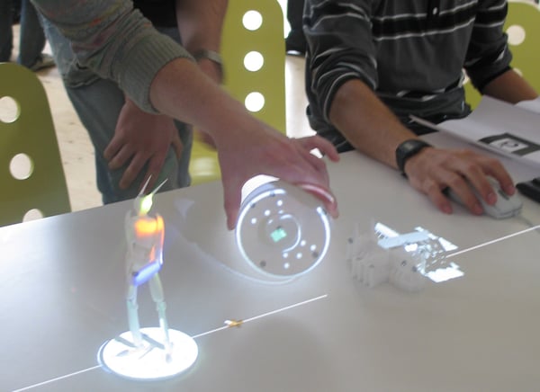 projection-based AR example
