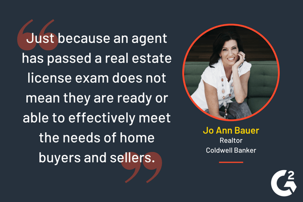 tip for real estate agents from Jo Ann Bauer