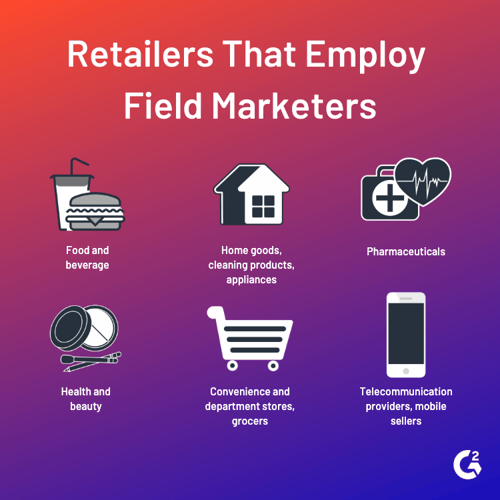 retailers that employ field marketers