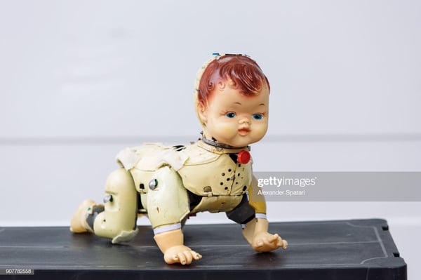 robot baby