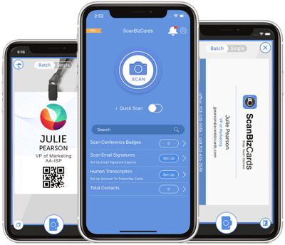 How to use ScanBizCards