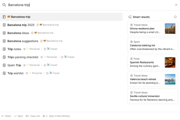 semantic search on evernote