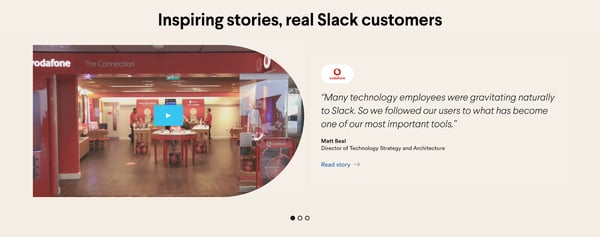 slack customer success stories