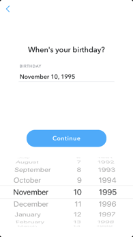 snapchat birthday