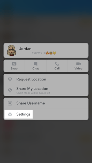 open snapchat do not disturb settings