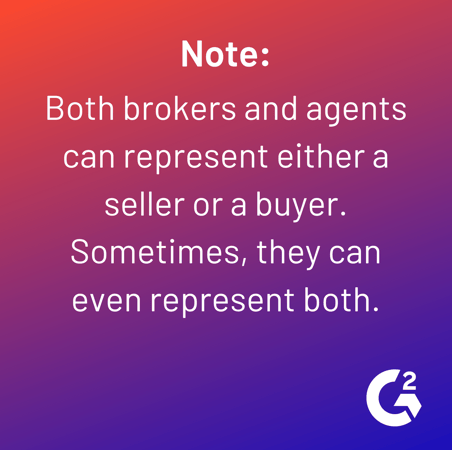 note about real estate brokers and agents