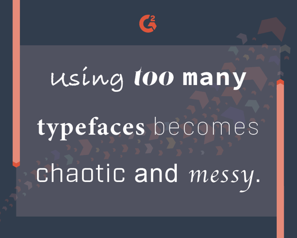 too many fonts
