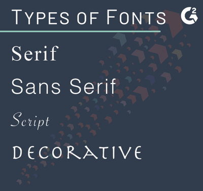 types of fonts