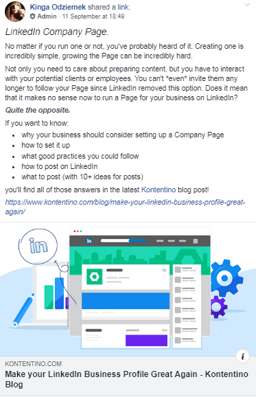 valuable facebook group content