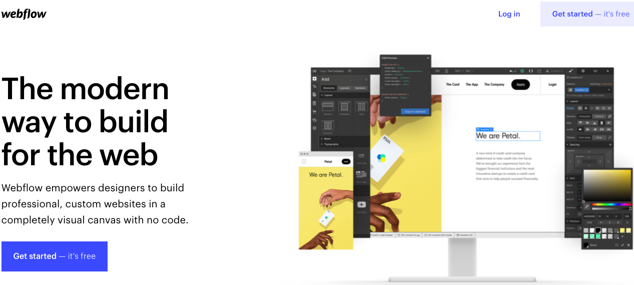 call to action in an essay example webflow cta