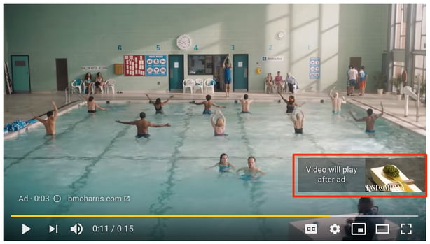 youtube preroll ad