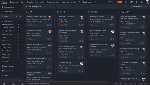 zoho desk
