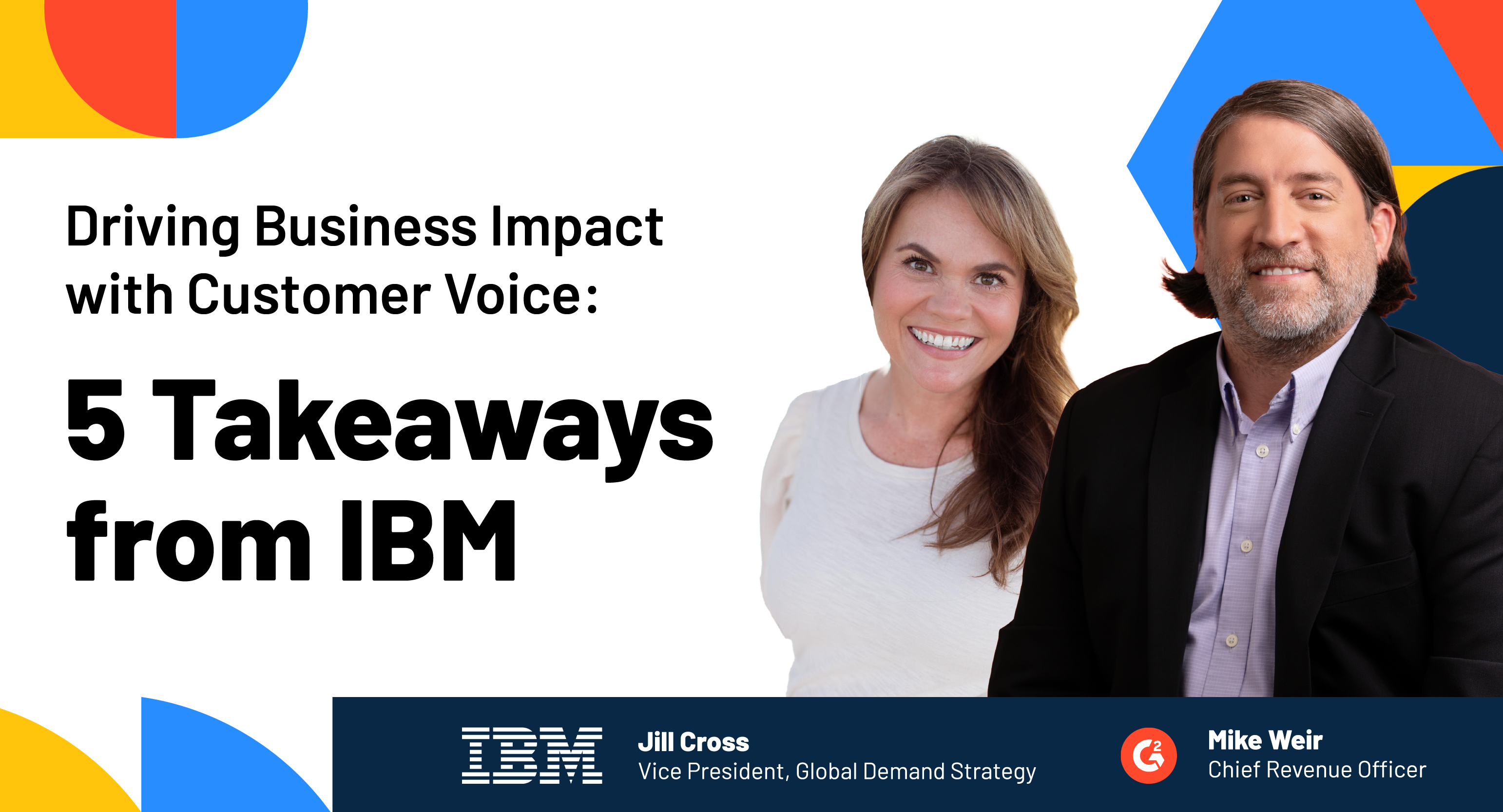 Driving Impact With Customer Voice