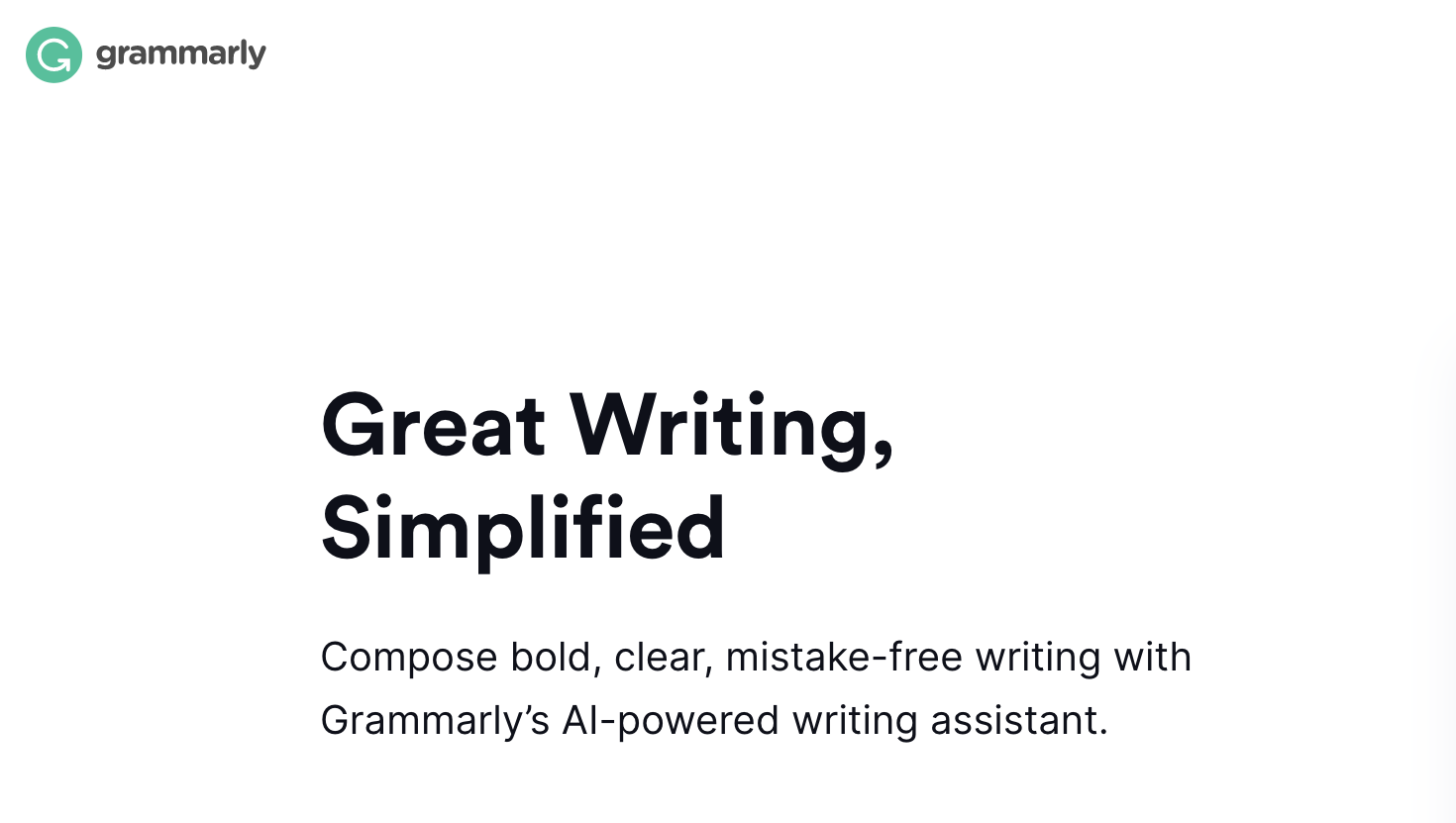 Grammarly value proposition