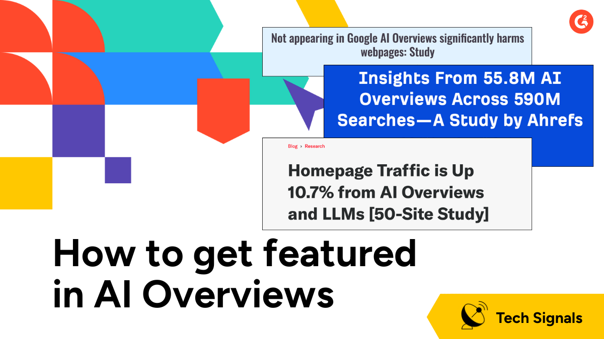 How to Get Featured in AI Overviews (Based on Data)