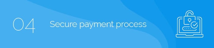 secure payment process