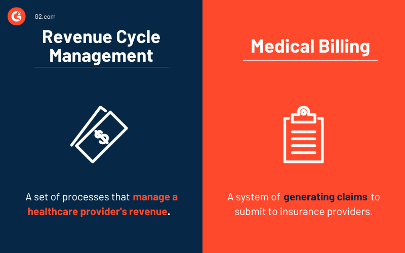 Revenue cycle management vs. medical billing