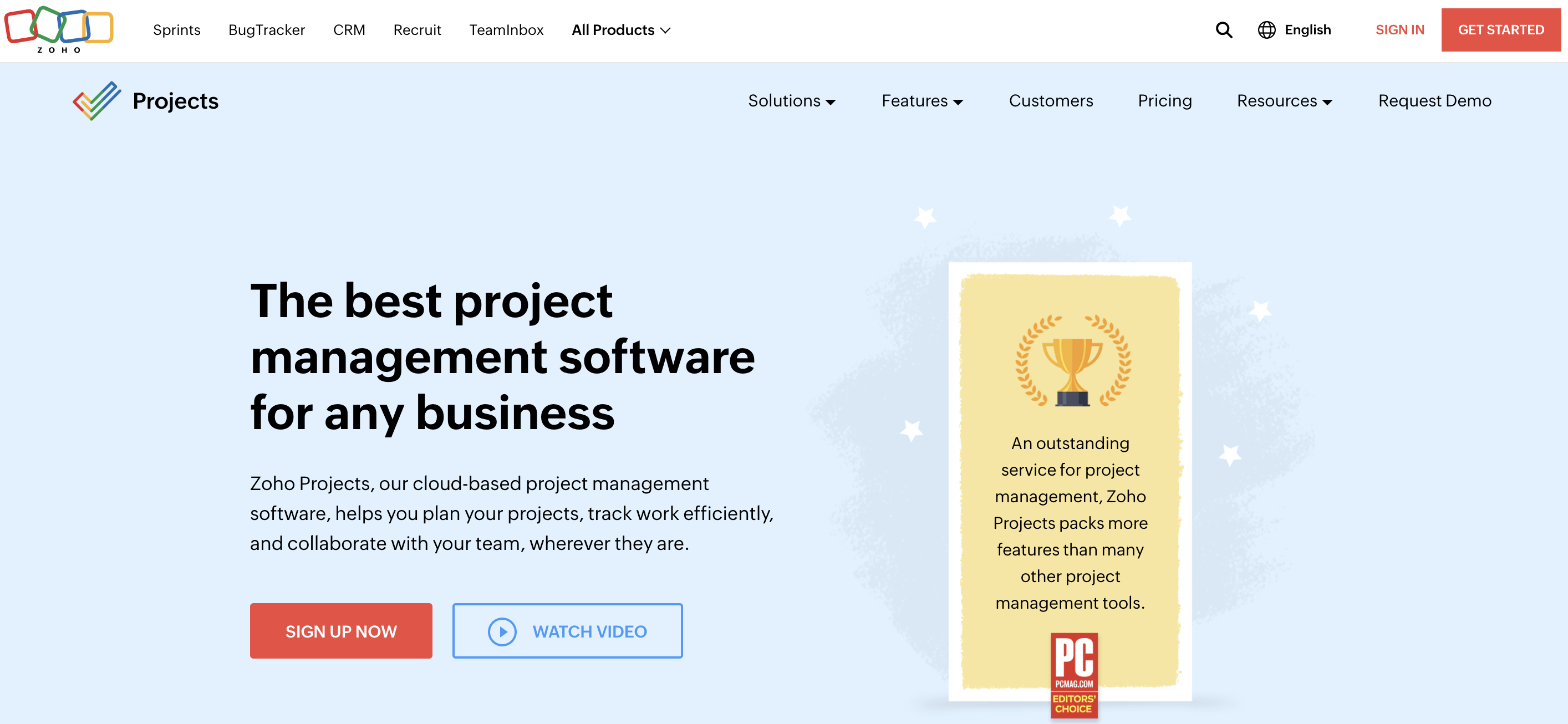 Zoho Projects