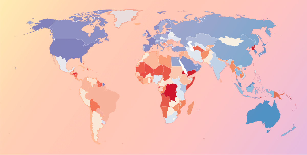 National Cybersecurity and Popular Products Across the World