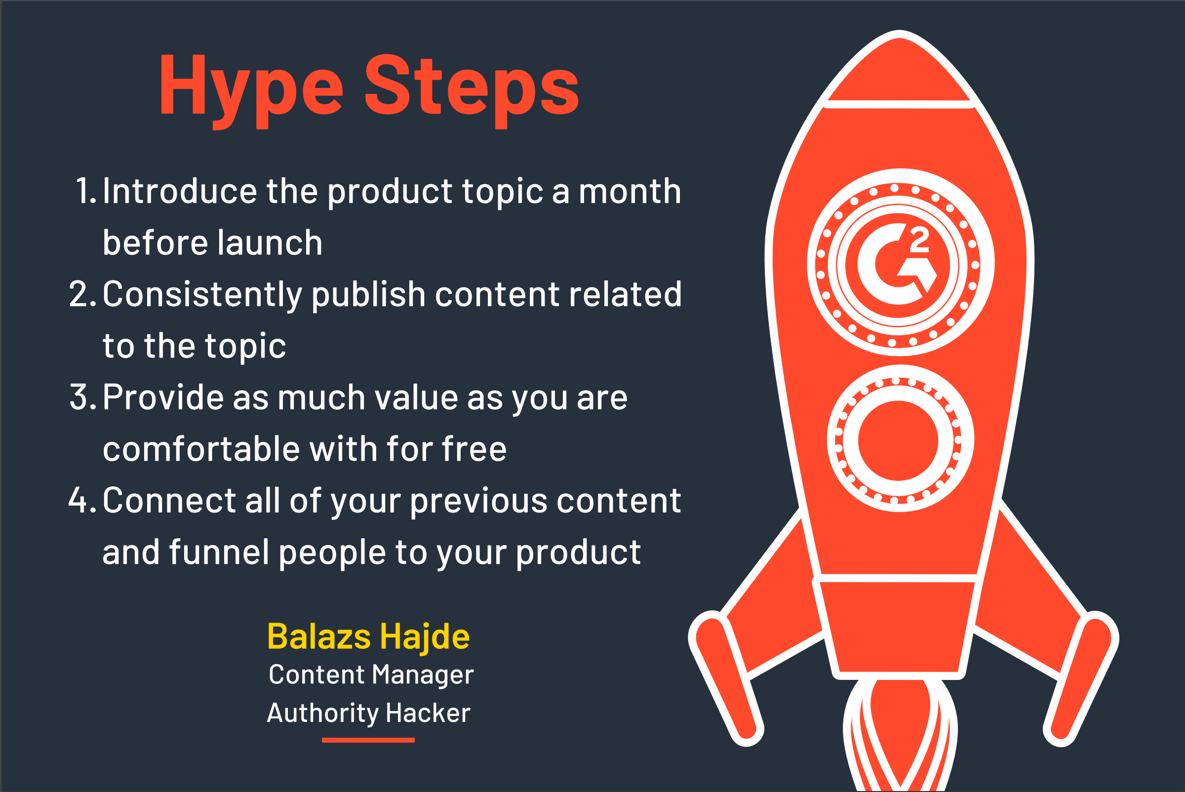 Hype building steps