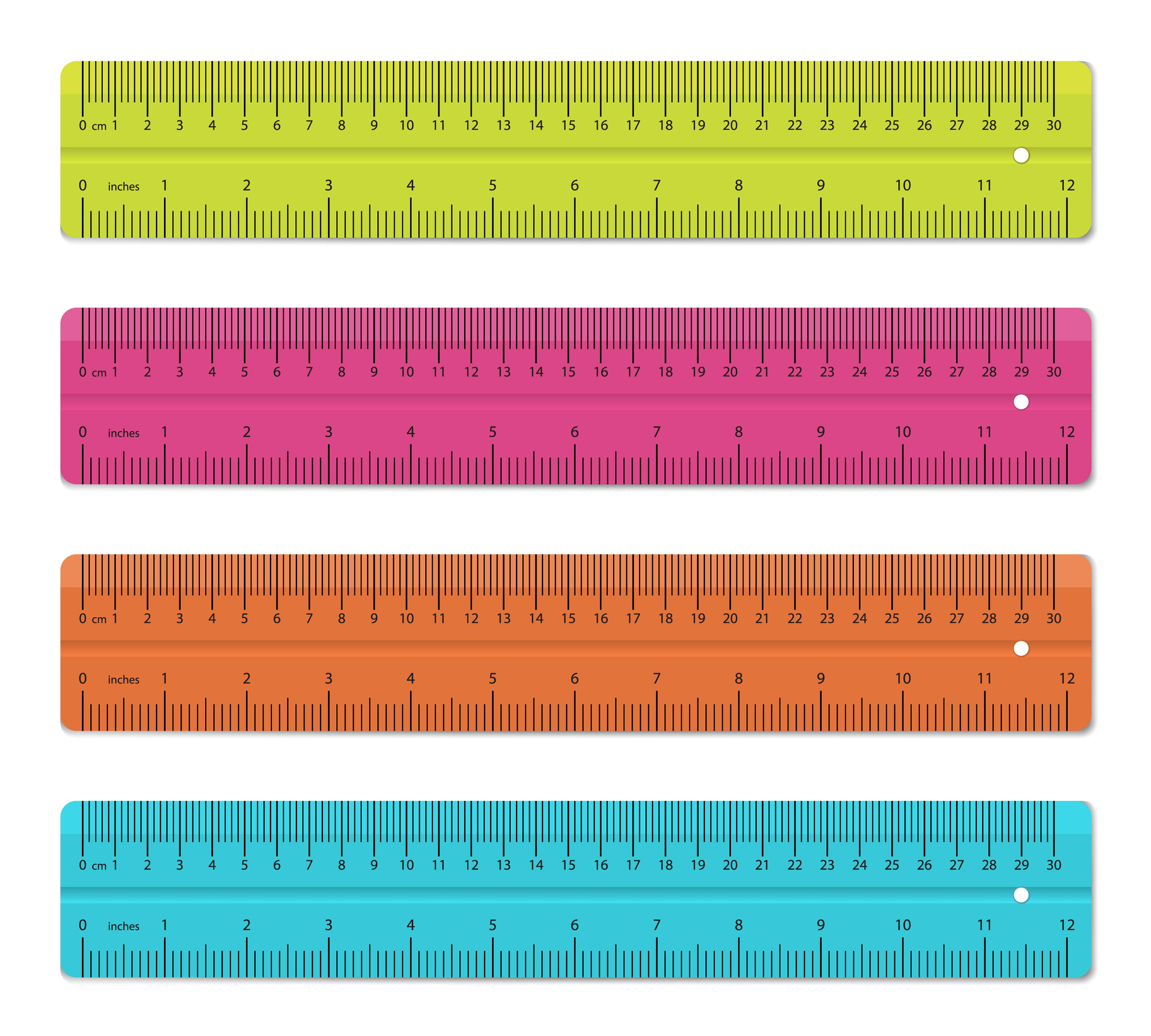 Big Lots Pink 12 Plastic Ruler