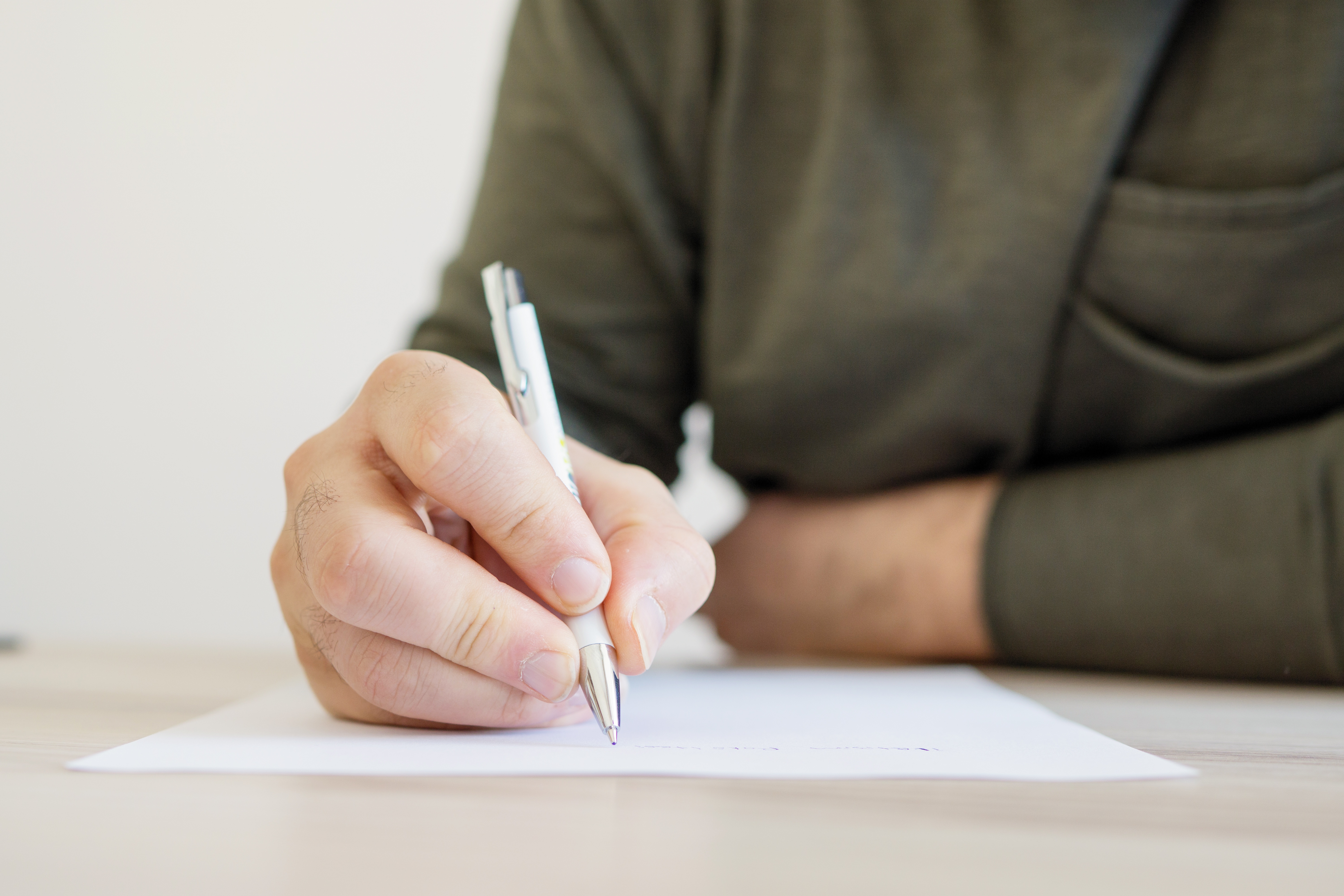 how to write a job application letter of intent